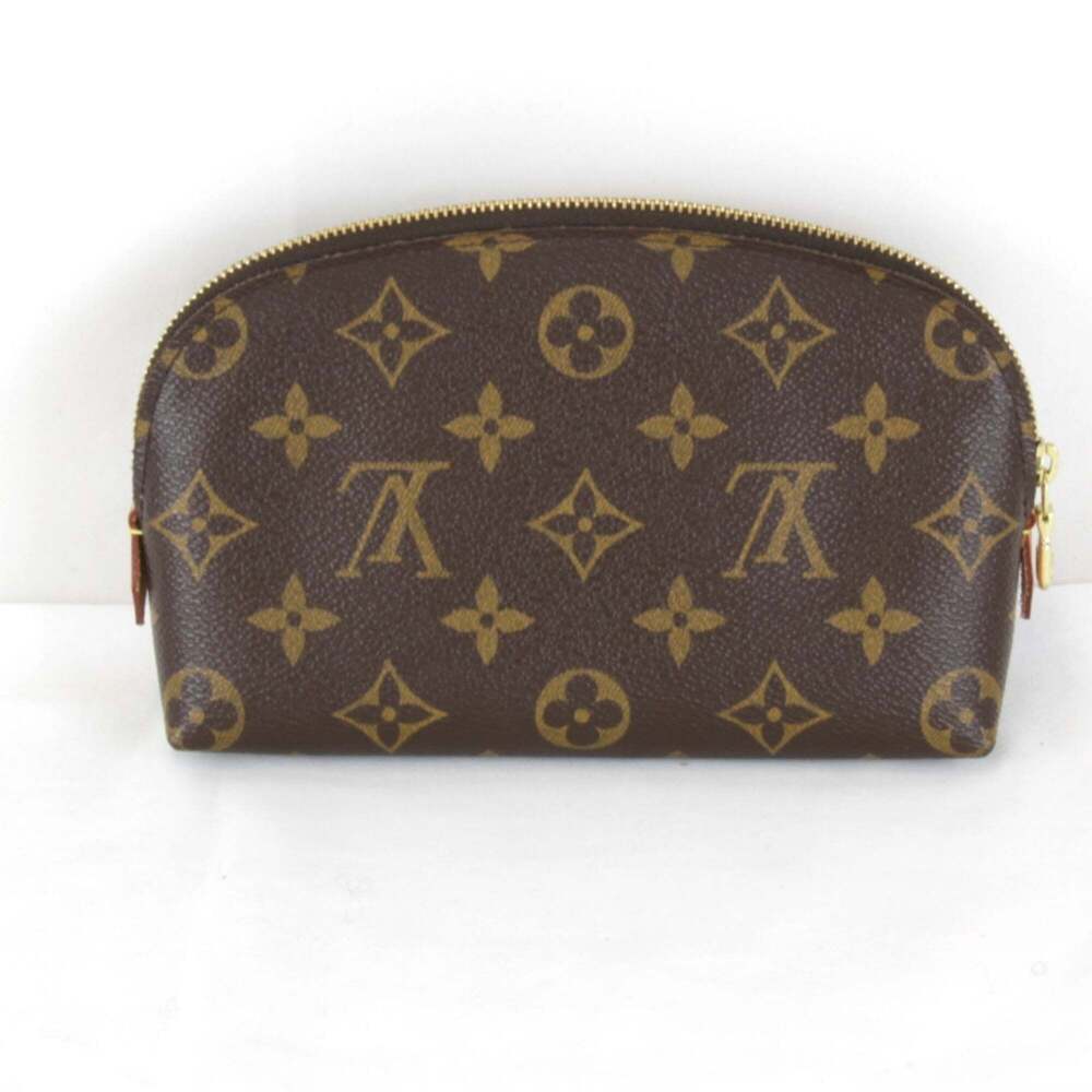 LOUIS VUITTON Brown Monogram Canvas Pochette Pouch - Picture 2 of 11
